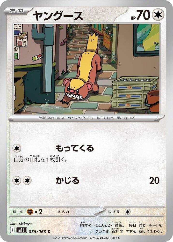 Yungoos 055/063 — Mega Brave