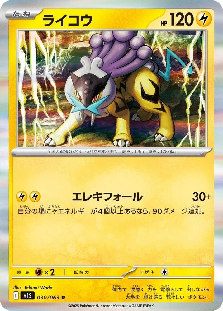 Raikou 030/063 — Mega Symphonia