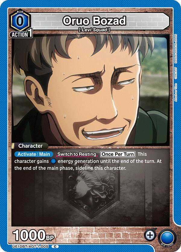 Attack on Titan - Union Arena Card List and Prices