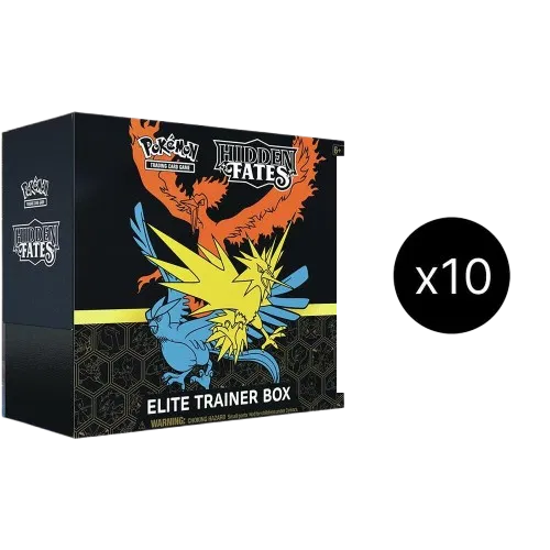 Hidden Fates Elite Trainer Box Case