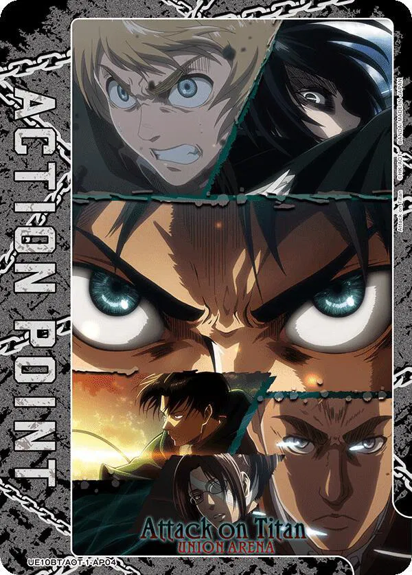 Action Point Card (AP04) - UE10BT/AOT-1-AP04 - Attack on Titan Union ...