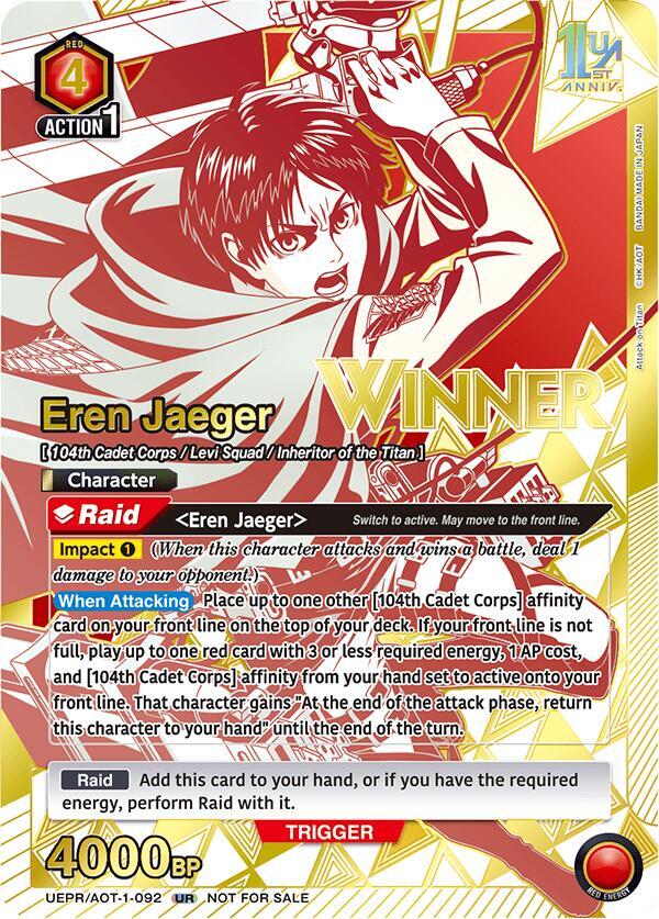Eren Jaeger (092) (Winner) 