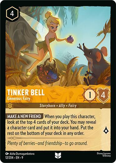 Fabled - Lorcana Card List and Prices