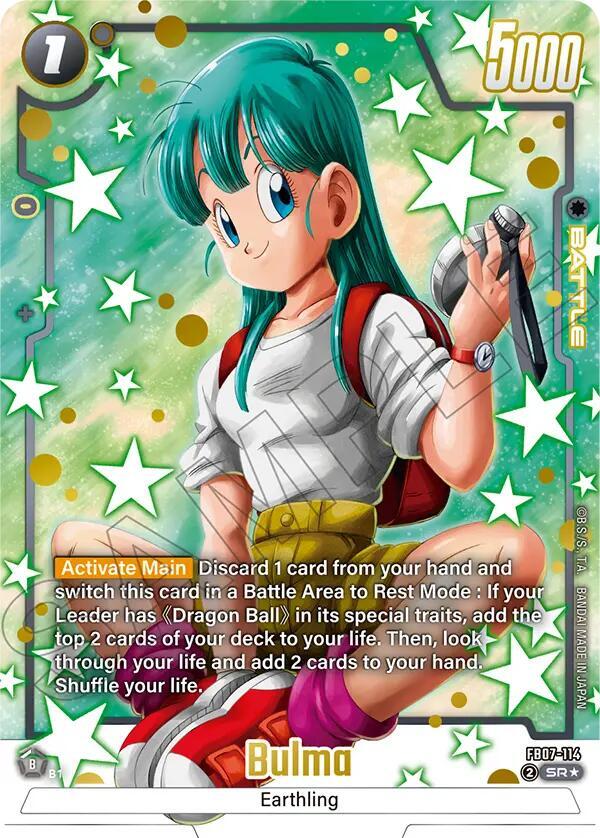 Bulma - FB07-114 (Alternate Art) 