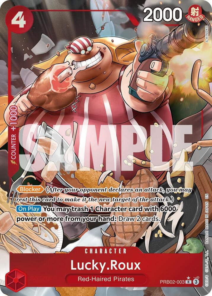 Lucky.Roux (Alternate Art) - PRB02-003 - Premium Booster -The Best