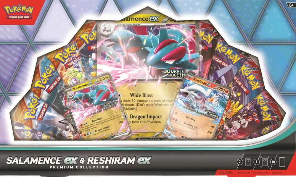 Salamence ex & Reshiram ex Premium Collection 