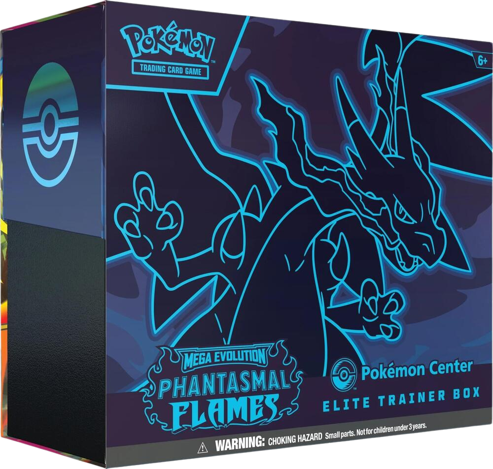 Phantasmal Flames Pokemon Center Elite Trainer Box (Exclusive) 