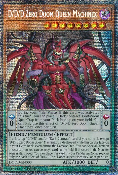 Doom of Dimensions - YuGiOh Card List and Prices