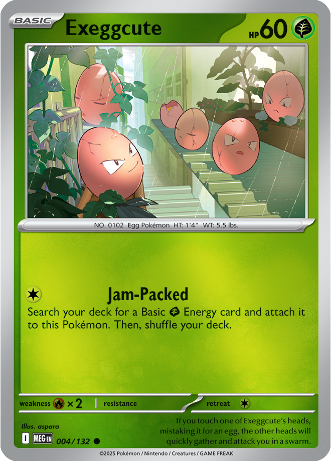 Exeggcute 004/132 — Mega Evolution