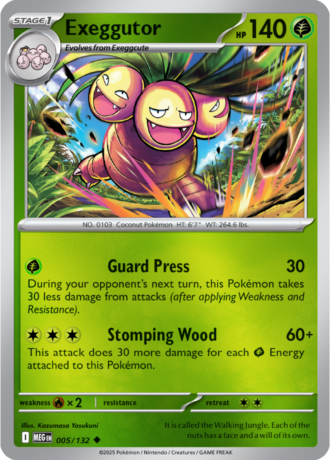 Exeggutor 005/132 — Mega Evolution