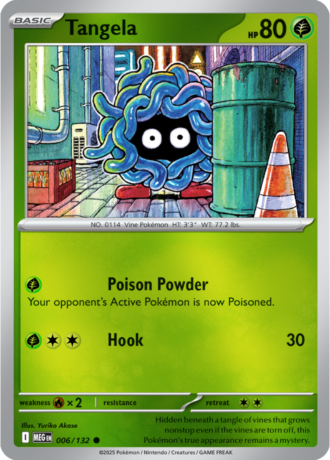 Tangela 006/132 — Mega Evolution