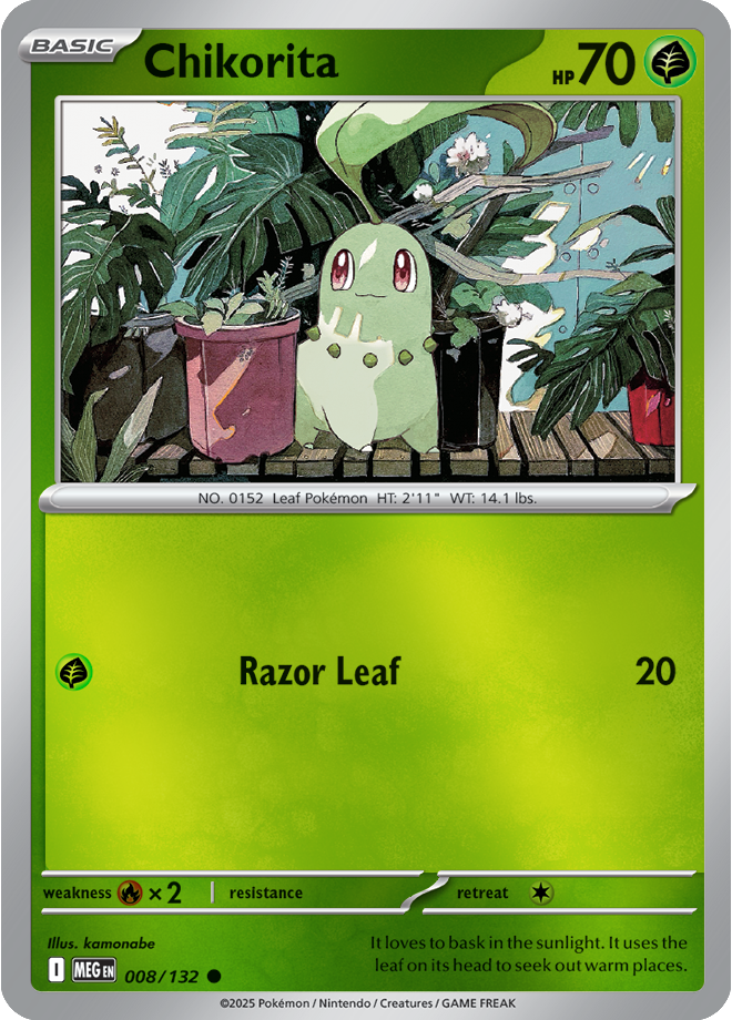 Chikorita 008/132 — Mega Evolution
