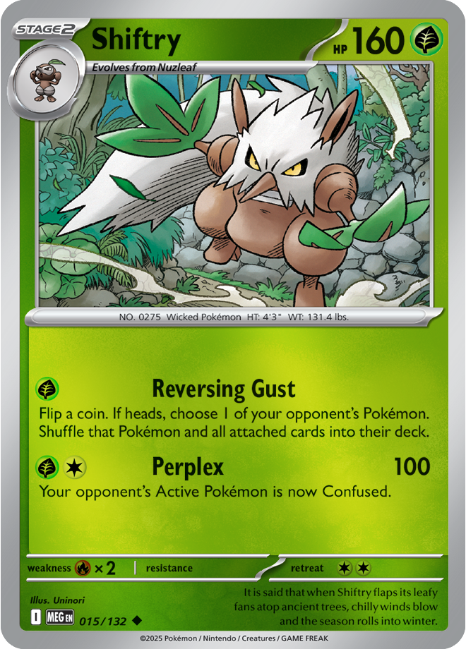 Shiftry 015/132 — Mega Evolution