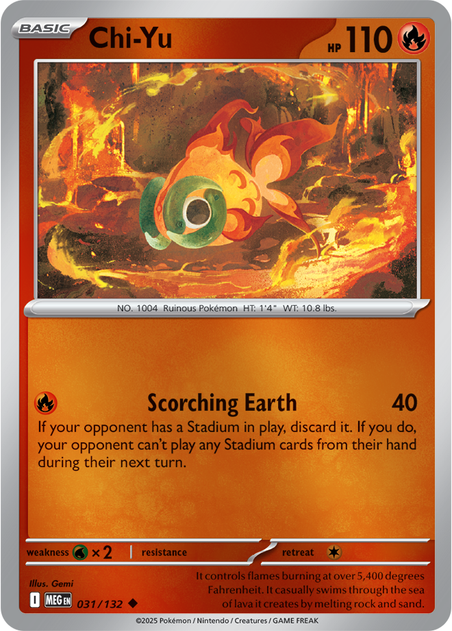 Chi-Yu 031/132 — Mega Evolution