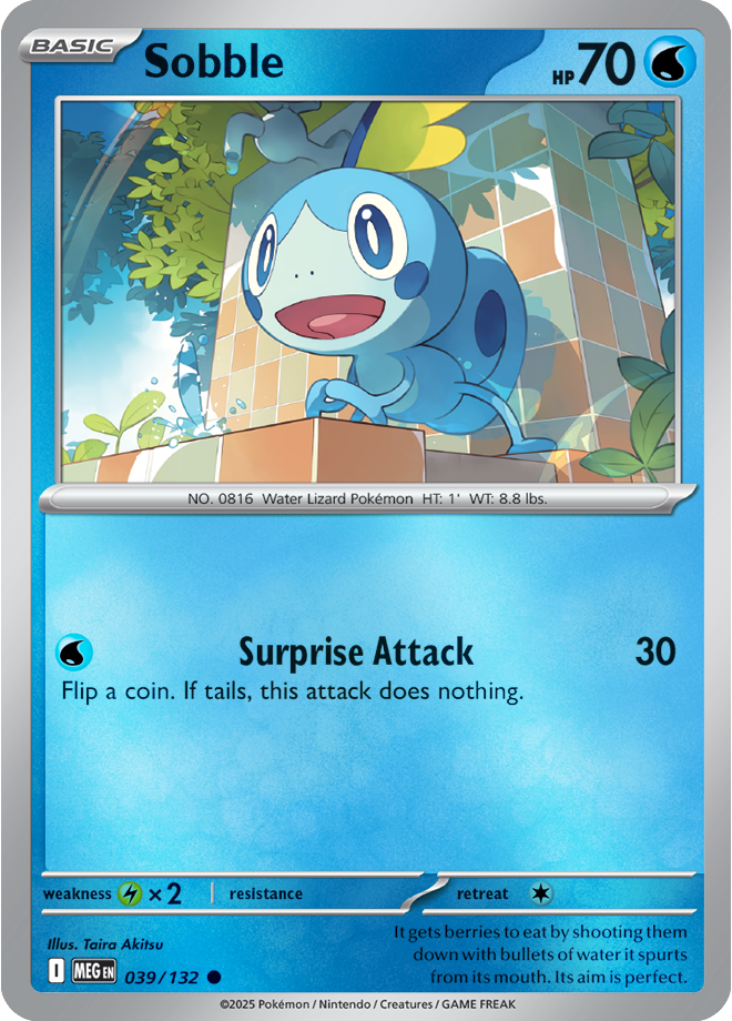 Sobble 039/132 — Mega Evolution