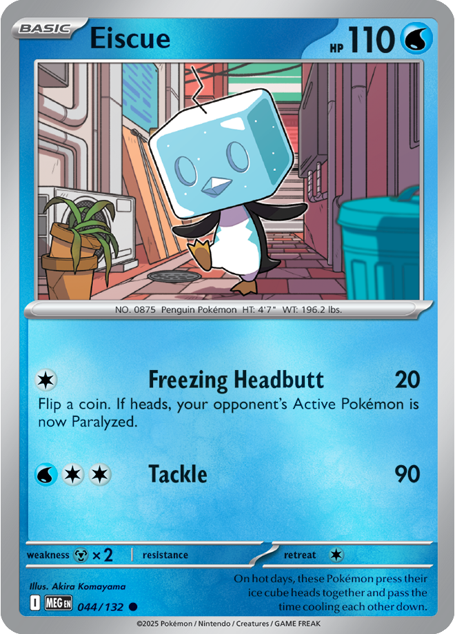 Eiscue 044/132 — Mega Evolution