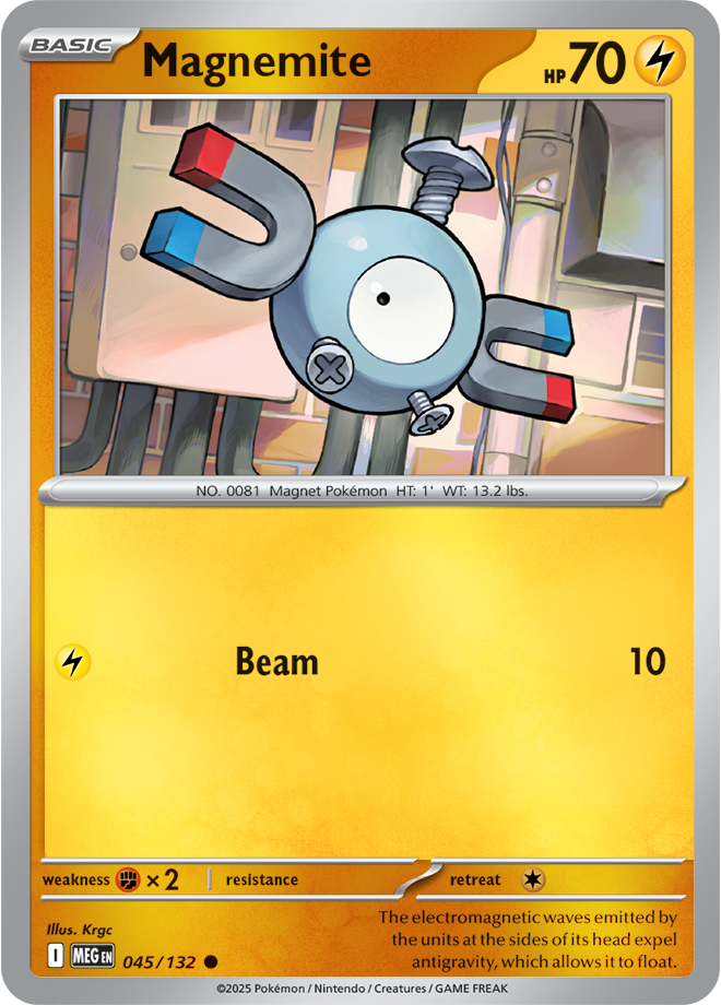 Magnemite 045/132 — Mega Evolution