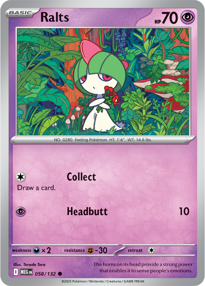 Ralts 058/132 — Mega Evolution