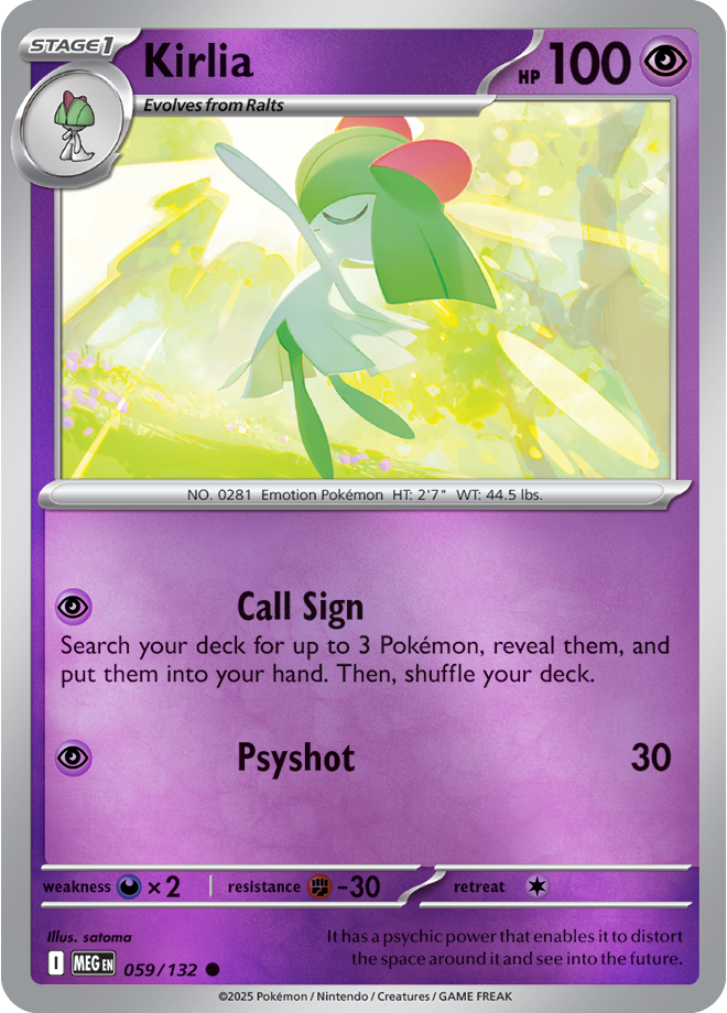 Kirlia 059/132 — Mega Evolution