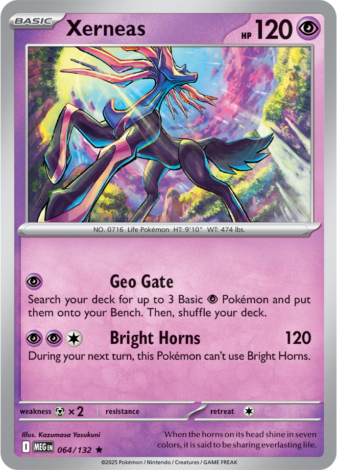 Xerneas 064/132 — Mega Evolution