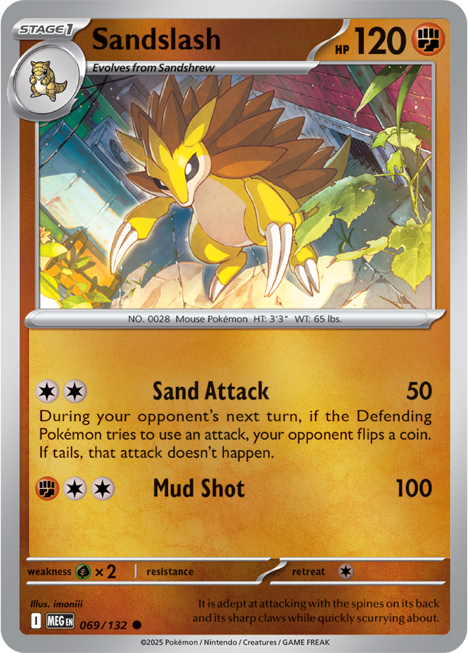Sandslash 069/132 — Mega Evolution