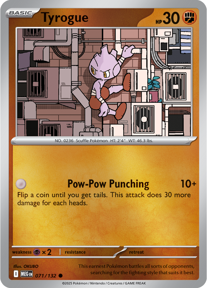 Tyrogue 071/132 — Mega Evolution