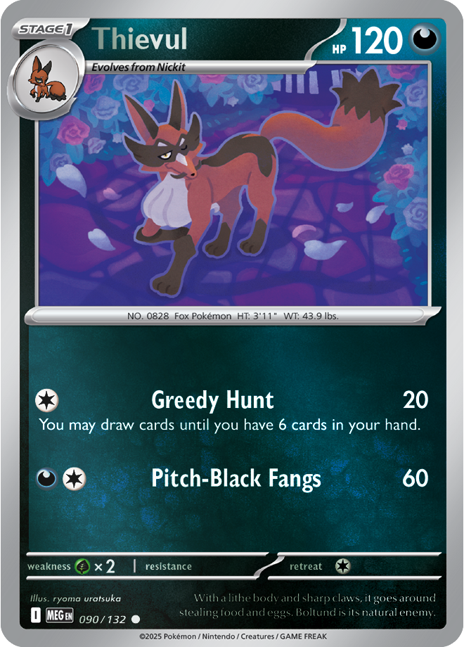 Thievul 090/132 — Mega Evolution