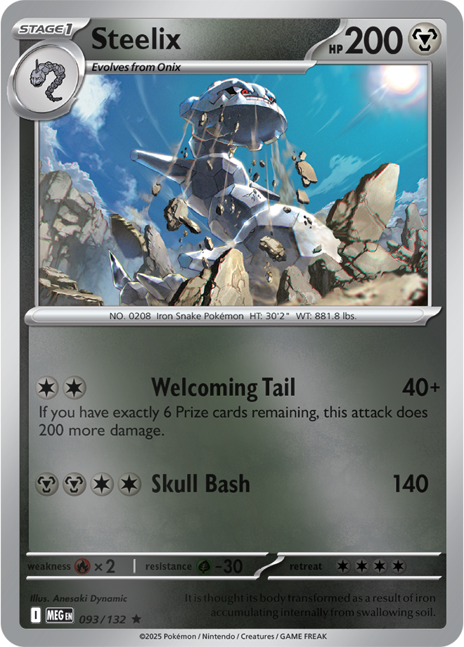 Steelix 093/132 — Mega Evolution