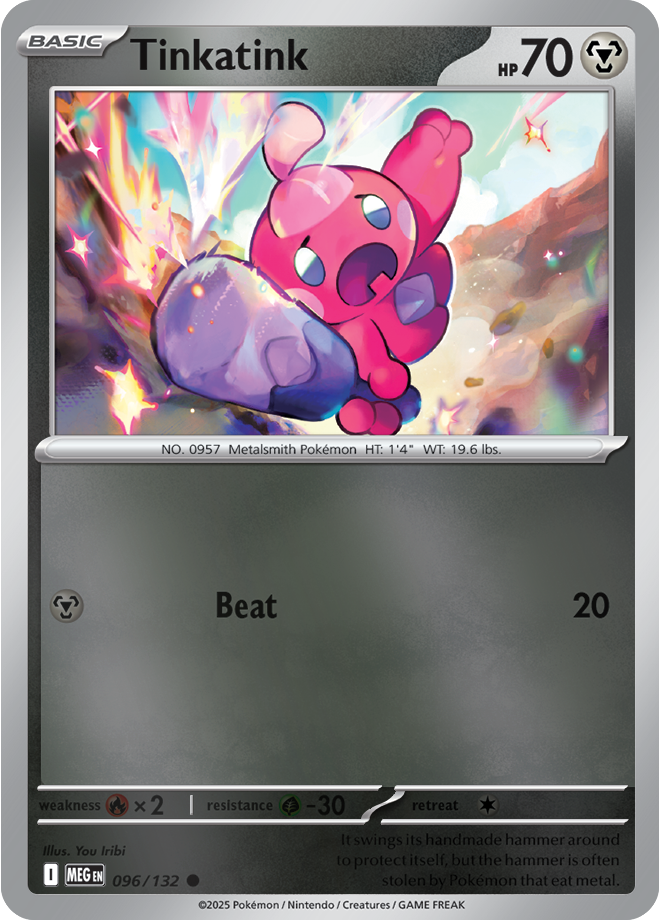 Tinkatink 096/132 — Mega Evolution