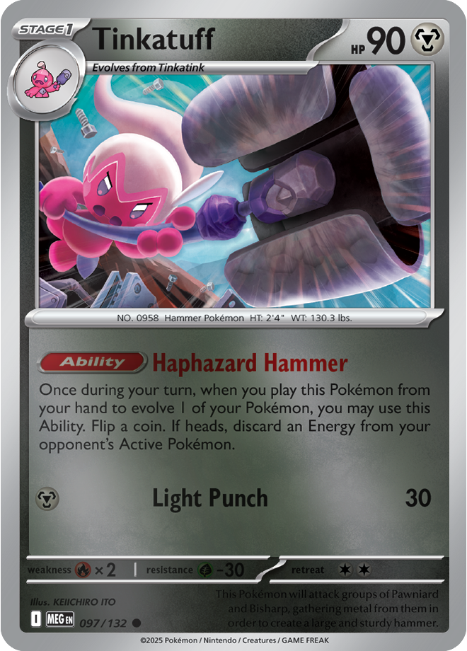 Tinkatuff 097/132 — Mega Evolution