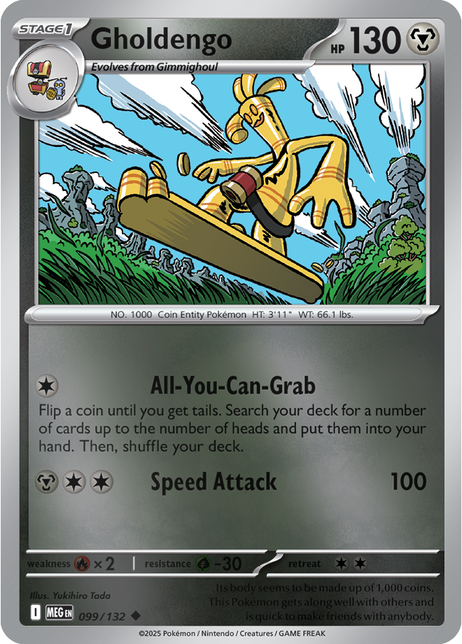 Gholdengo 099/132 — Mega Evolution