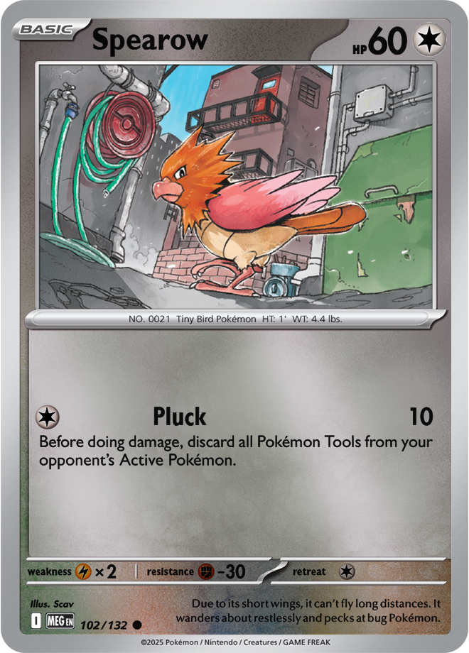 Spearow 102/132 — Mega Evolution