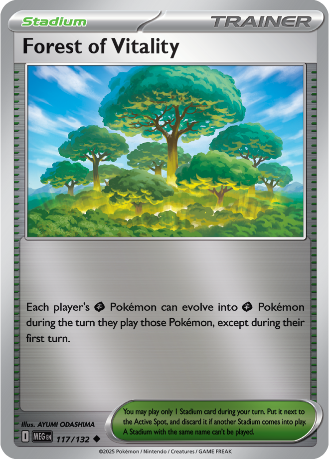 Forest of Vitality 117/132 — Mega Evolution