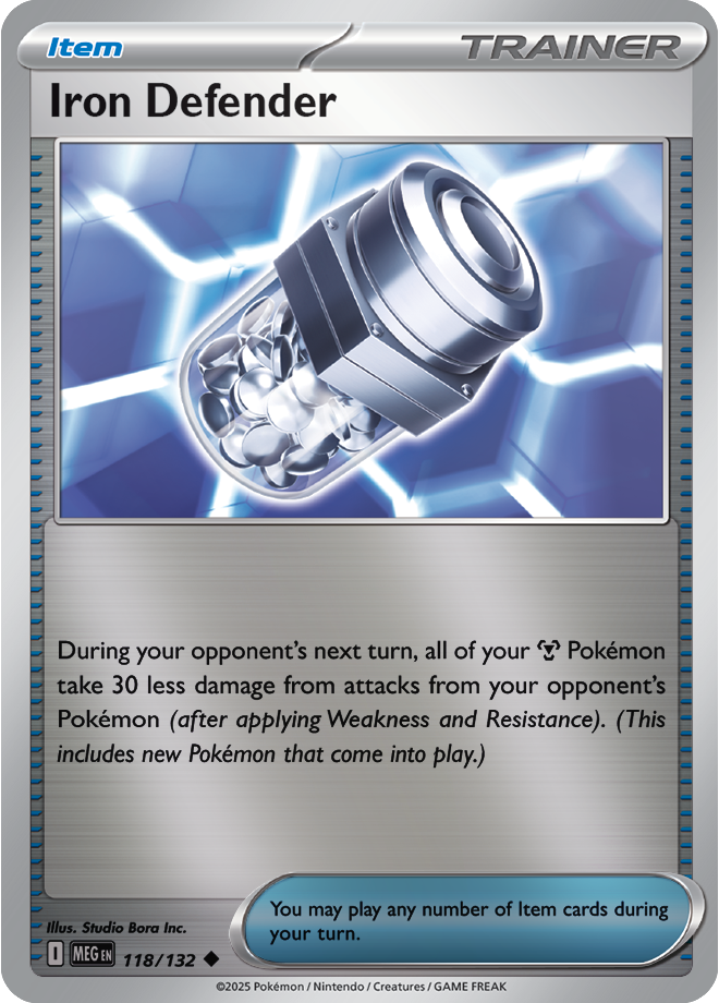 Iron Defender 118/132 — Mega Evolution