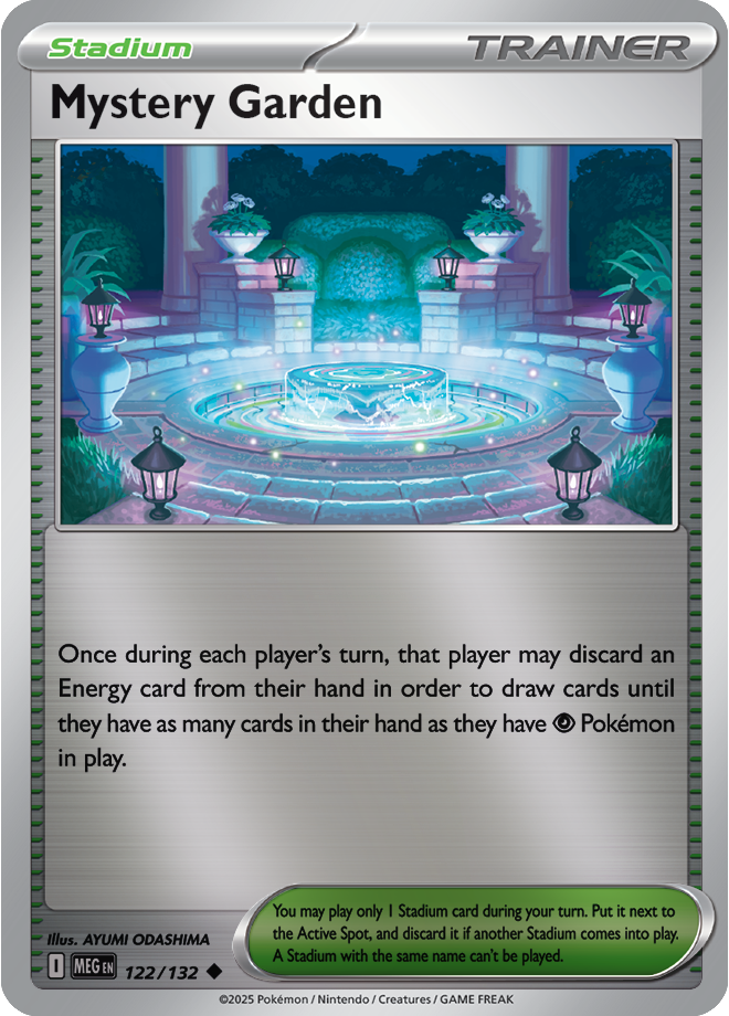 Mystery Garden 122/132 — Mega Evolution