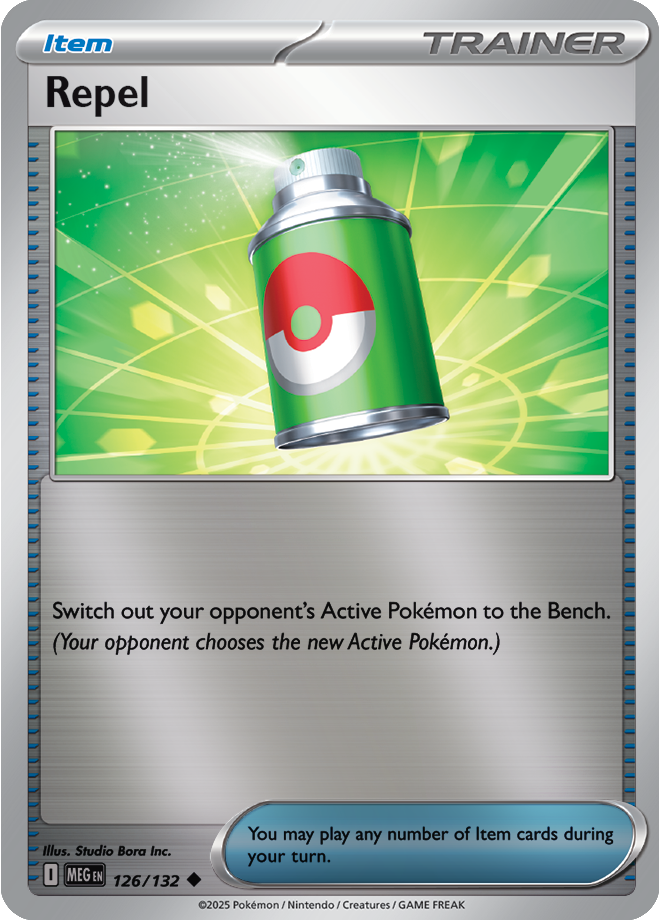 Repel 126/132 — Mega Evolution