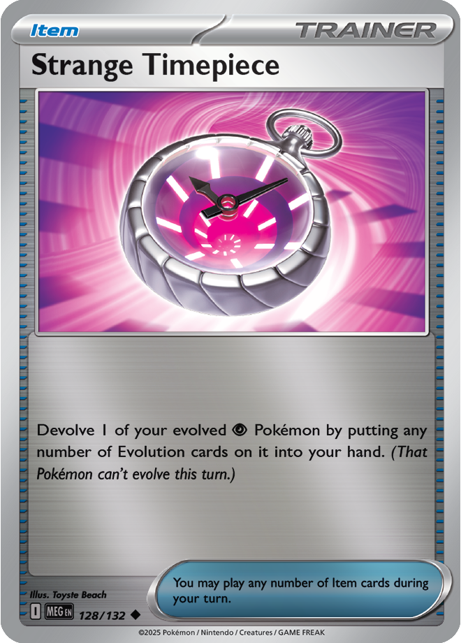 Strange Timepiece 128/132 — Mega Evolution