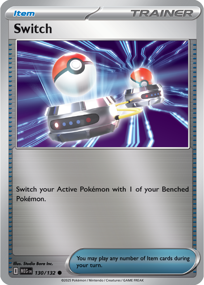 Switch 130/132 — Mega Evolution