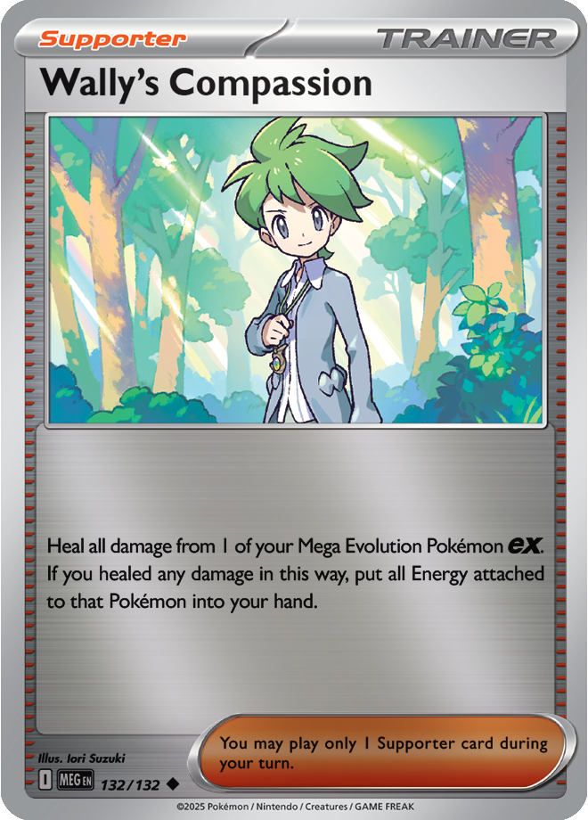 Wally's Compassion 132/132 — Mega Evolution
