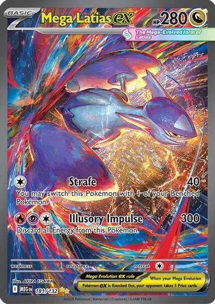 Mega Latias ex 181/132 — Mega Evolution
