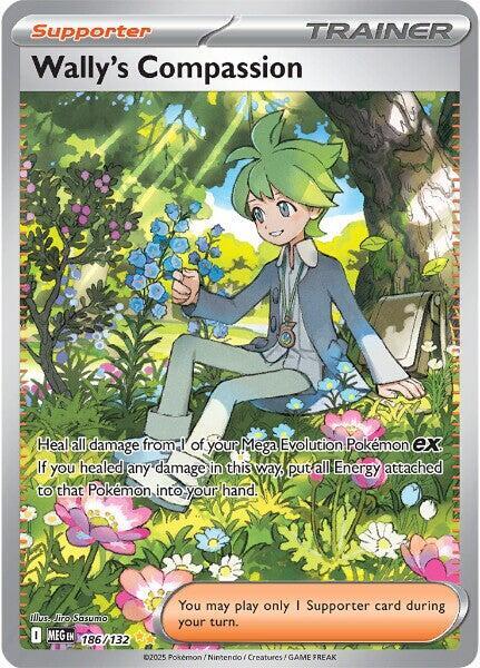 Wally's Compassion 186/132 — Mega Evolution