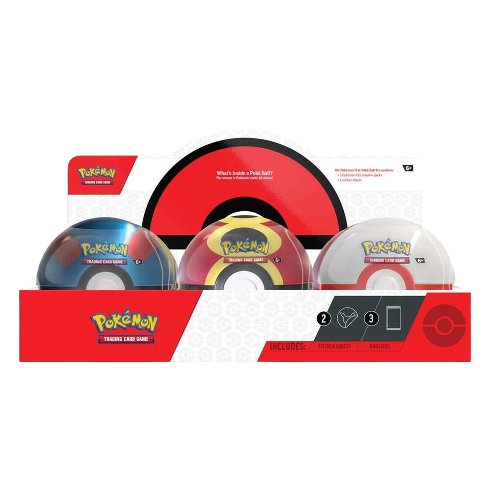 Poke Ball Tin Display (Q4 2025) 