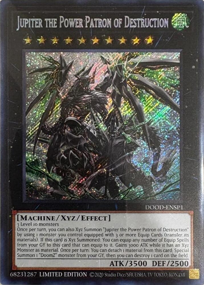 Jupiter the Power Patron of Destruction (SR) (DOOD-ENSP1) DOOD-ENSP1