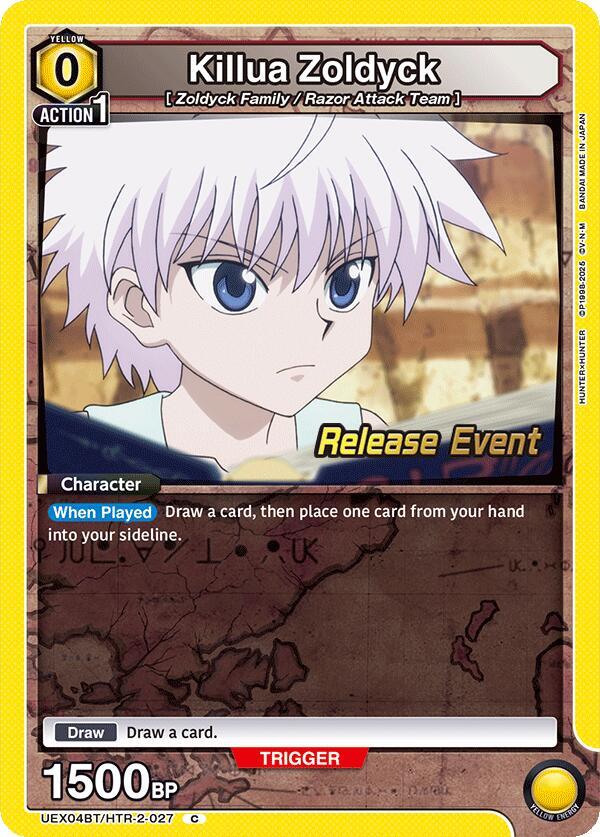 UEX04BT: HUNTER X HUNTER Vol.2 Release Event Cards - Union Arena