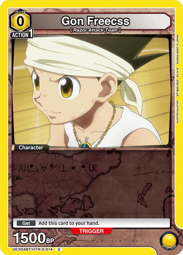 UEX04BT: HUNTER X HUNTER Vol.2 - Union Arena Card List and Prices