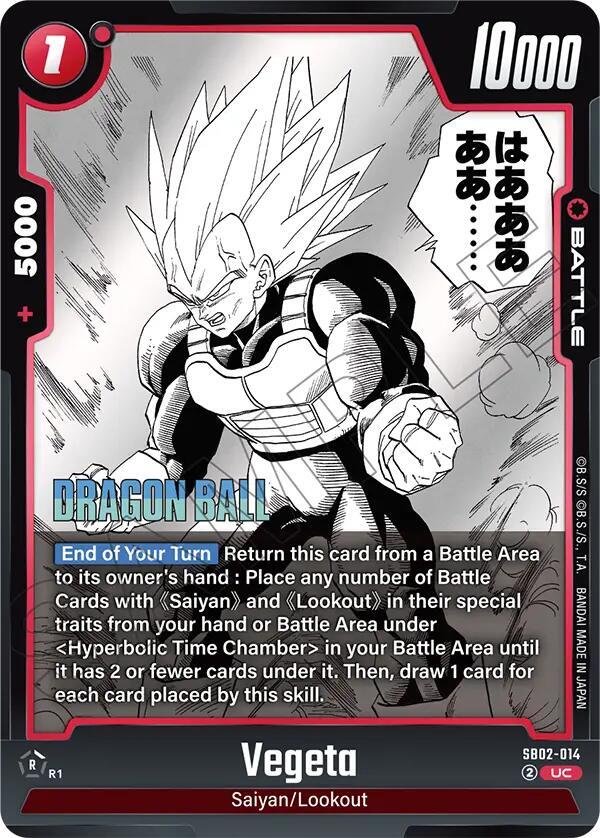 Manga Booster 02 - Dragon Ball Super Fusion World Card List and Prices