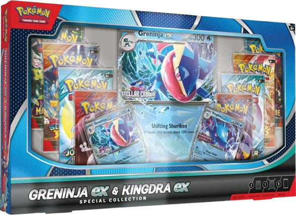 Greninja EX & Kingdra EX Special Collection Box 