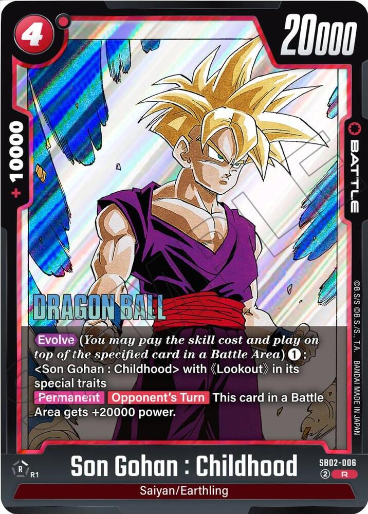 Manga Booster 02 - Dragon Ball Super Fusion World Card List and Prices