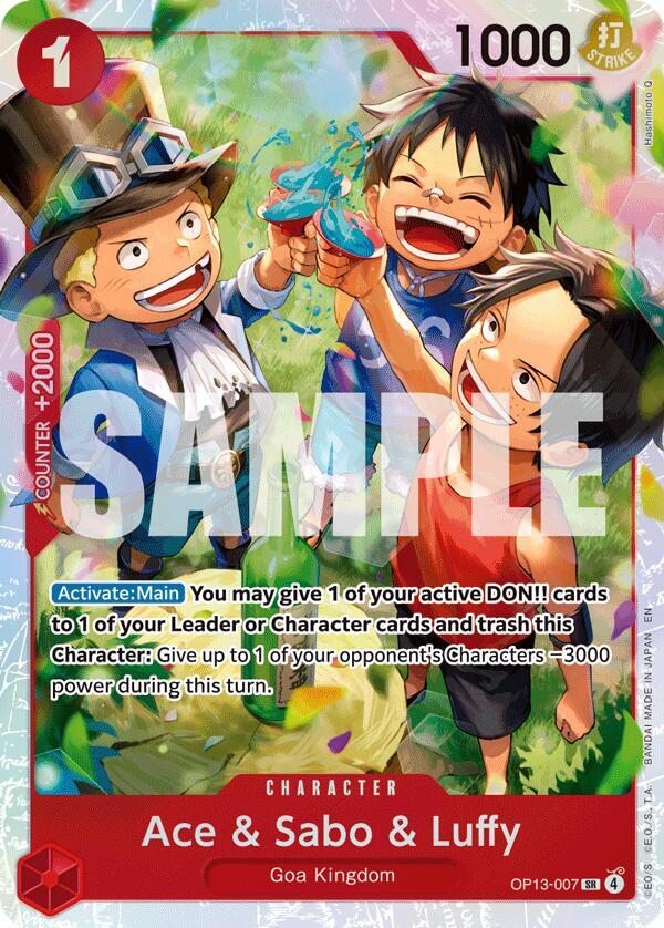 Ace & Sabo & Luffy 