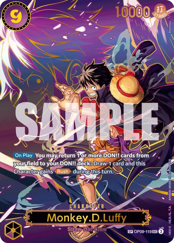 Monkey.D.Luffy - OP09-119 (SP) 119